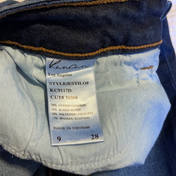 Kancan skinny jeans mid rise dark wash - Picture 3 of 5